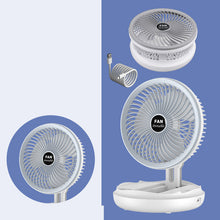 Load image into Gallery viewer, 4 Speed Adjustable USB Charging Foldable Table Fan
