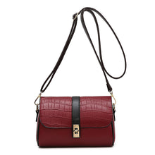 Load image into Gallery viewer, Western Style Fashion Contrast Color Stitching Bucket Bag
