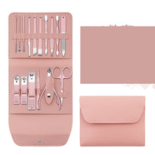 Load image into Gallery viewer, 16 Pcs Nail Clippers Nail Cutter Nail Scissors With PU Bag
