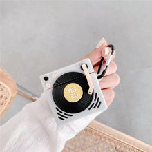 Load image into Gallery viewer, Retro Creative Gramophone Nostalgic Silicone Headphone Case
