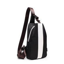 Load image into Gallery viewer, Men's High Quality Oxford Cloth Backpack (Black and white)

