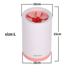 Load image into Gallery viewer, Portable Pet Paw Cleaner Cup Soft Silicone Comb
