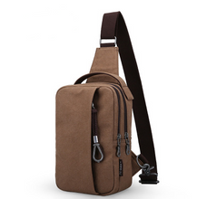 Load image into Gallery viewer, Men&#39;s Canvas Cross Body Bag
