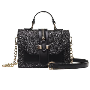 Women's Fire Sequin Handbag Shoulder Bag