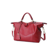 Load image into Gallery viewer, Casual Large Capacity Leather Lady's Messenger Bag
