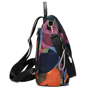 New Oxford Cloth Outdoor Travel Bag Anti-theft Backpack