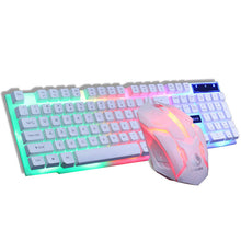 Load image into Gallery viewer, Gaming Keyboard Mouse Glowing Set
