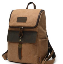 Load image into Gallery viewer, Breathable Outdoor Canvas Travel Backpack
