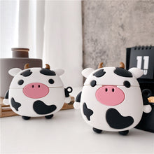 Load image into Gallery viewer, Cartoon Sitting Cow Headphone Cover Protective Shell
