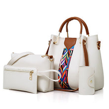 Load image into Gallery viewer, Four-piece Color Contrast Handbags For Women
