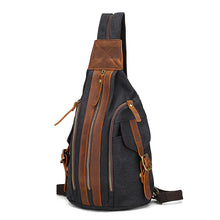Load image into Gallery viewer, Male Multifunctional Retro Canvas Crossbody Bag
