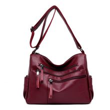 Load image into Gallery viewer, PU Leather Casual Soft Leather Women's Messenger Bag
