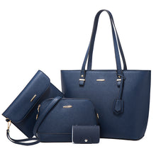 Load image into Gallery viewer, Large Capacity Fashion Four-Piece Handbag Suit
