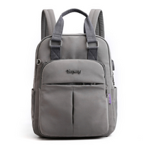 Load image into Gallery viewer, Women&#39;s Backpack Computer Bag With USB Charging Port
