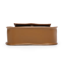 Load image into Gallery viewer, Vintage Saddle Bag With Wooden Handle And Magnetic Buckle
