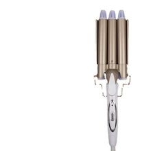 Load image into Gallery viewer, 22MM/25MM Hair Curling Iron Three-tube Stable Home Styling Tool
