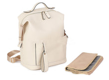 Load image into Gallery viewer, PU Leather Casual Mommy Backpack
