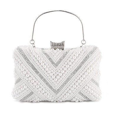 Pearl Clutch Bag Evening Dress Bridal Bag