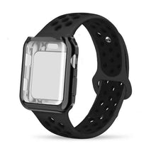 Load image into Gallery viewer, Two Tone Sports Porous Breathable Silicone Strap

