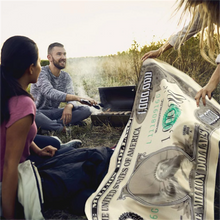 Load image into Gallery viewer, Million-dollar Novelty Blanket Flannel Funny Plush
