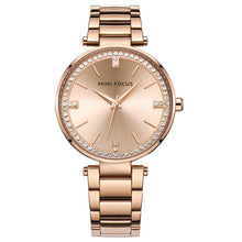 Load image into Gallery viewer, Women's Quartz Diamond Movement Calendar Waterproof Watch
