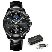 Load image into Gallery viewer, Three-eye Six-pin Watch Sports Waterproof
