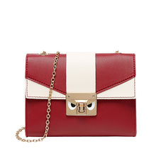 Load image into Gallery viewer, Women's Casual Contrast Color Small Chain Shoulder Bag
