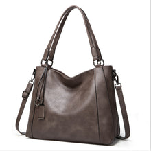 Load image into Gallery viewer, Ladies Soft Leather Portable Fashion Casual Messenger Bag
