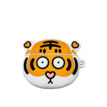 Load image into Gallery viewer, Tiger Wireless Earphone Cartoon Protective Case
