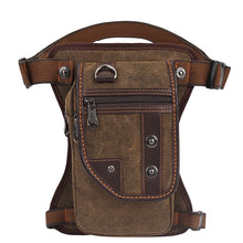 Load image into Gallery viewer, Canvas Outdoor Tactical Small Leg Bag
