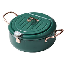 Load image into Gallery viewer, Japanese Style Deep Fryer Pot With Thermometer
