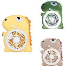Load image into Gallery viewer, Small USB Desk Handheld Portable Personal Cooling Air Fan
