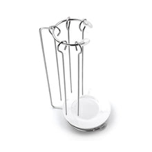 Load image into Gallery viewer, Stainless Steel BBQ Skewers Needle Rack Grill Holder
