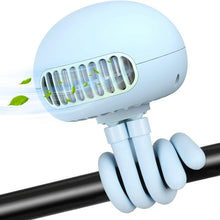 Load image into Gallery viewer, Portable Bladeless Handheld Fan With Flexible Tripod Clip
