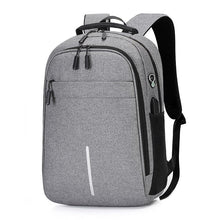 Load image into Gallery viewer, Mens Multifunctional Business Casual USB Charging Rucksack
