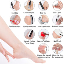 Load image into Gallery viewer, 23 in 1 Pedicure Kit Professional Tools Pedicure Set
