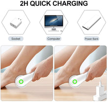 Load image into Gallery viewer, Electric Foot Rasp 2 Speed Automatic USB Rechargeable
