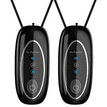 Load image into Gallery viewer, 2 Pcs Personal Wearable Mini Portable Air Purifier
