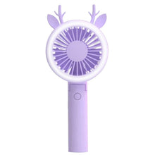 Load image into Gallery viewer, Rechargeable Air Cooler Operated Hand Held USB Fan
