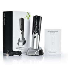 Load image into Gallery viewer, Rechargeable EMS LED Light Head Massager Brush Sonic Vibration Hair Scalp Hair Growth Anti-Hair Loss Comb Fatigue Relief
