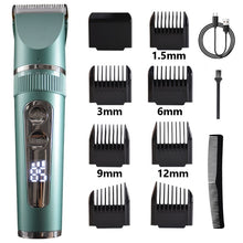 Load image into Gallery viewer, Washable Electric Hair Clipper Ceramic Professional
