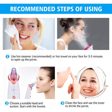 Load image into Gallery viewer, Facial Blackhead Remover Electric Acne Cleaner Blackhead Black Point Vacuum Cleaner Tool Black Spots Pore Cleaner Machine
