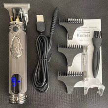 Load image into Gallery viewer, Barber Shop Oil Head 0mm Electric Hair Trimmer Professional
