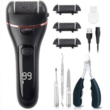 Load image into Gallery viewer, Electric Foot File For Heels Grinding Pedicure Tools
