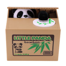 Load image into Gallery viewer, Cat Panda Piggy Bank Coin Electronic Money Saving Box
