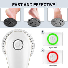 Load image into Gallery viewer, Electric Foot Rasp 2 Speed Automatic USB Rechargeable
