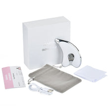 Load image into Gallery viewer, Electric Facial Scraper Red Blue LED Light Face Lift Device
