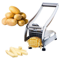 Load image into Gallery viewer, Stainless Steel Home French Fries Potato Chips Slicer

