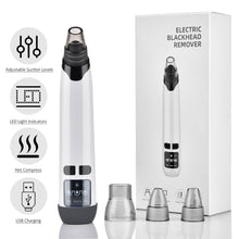 Load image into Gallery viewer, Blackhead Remover USB Facial Cleansing Pore Acne Remover
