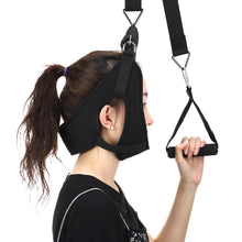 Load image into Gallery viewer, Neck Cervical Traction Belt Adjustable Back Head Massager
